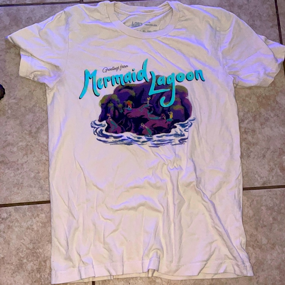 Peter Pan Mermaid Lagoon Womens Tee